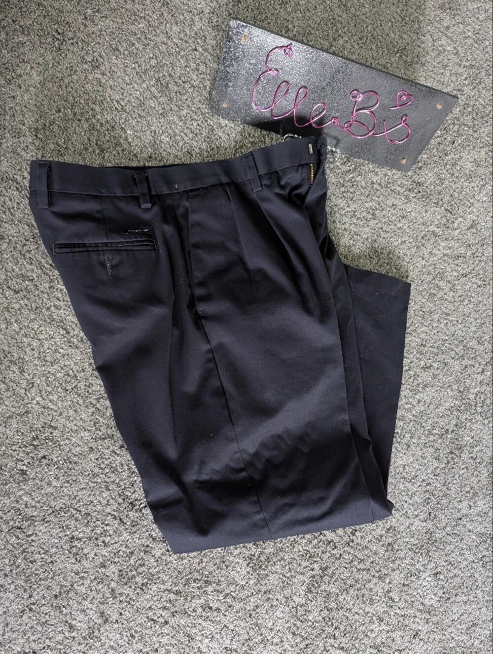 Nwot Men's Navy Chino Khaki Pants 33x30